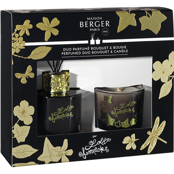 Maison Berger Lolita Lempicka huonetuoksu ja tuoksukynttilä lahjapakkaus